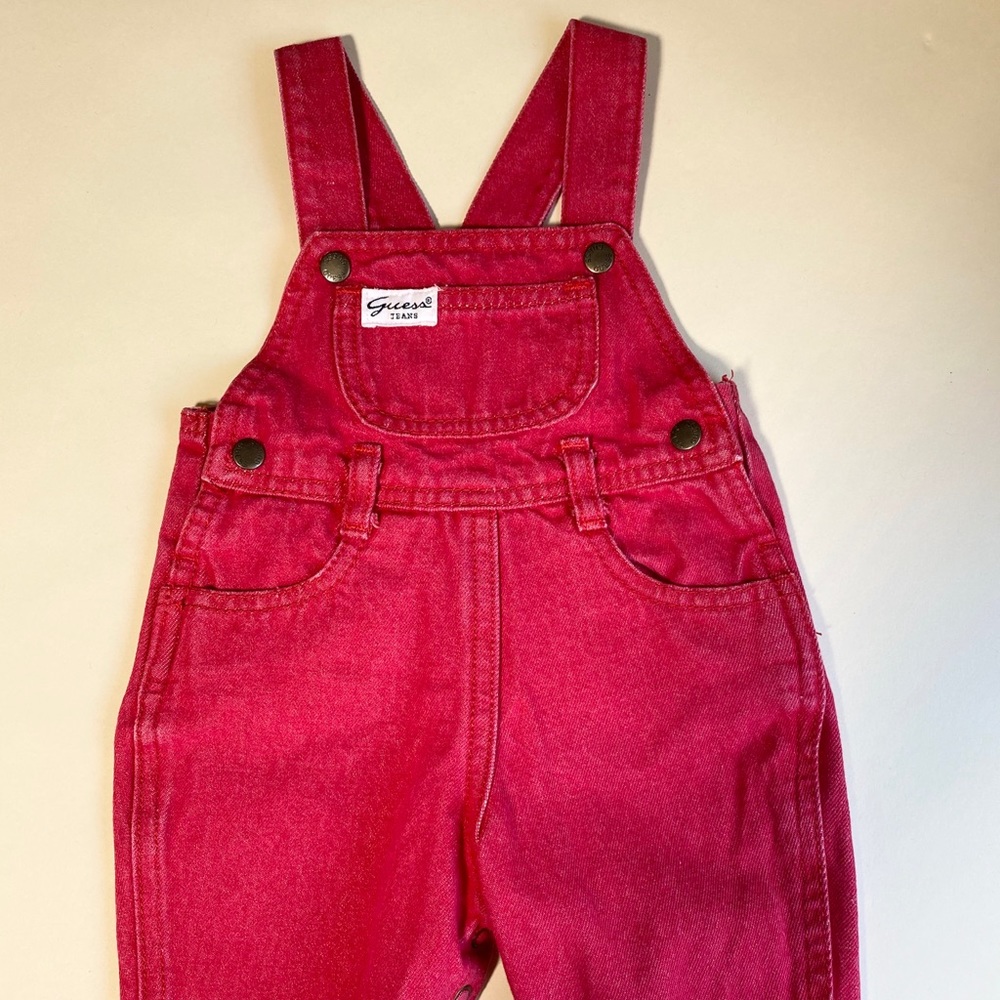 Vintage baby Guess overalls